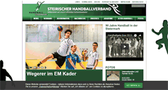 Desktop Screenshot of handball.st