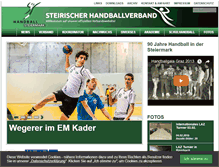 Tablet Screenshot of handball.st